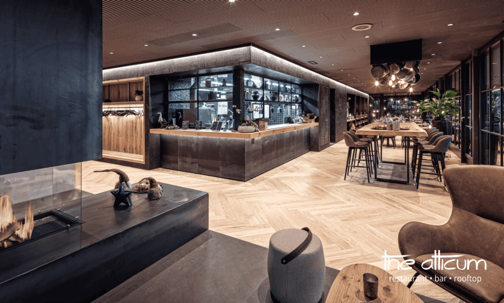 Das Restaurant Atticum