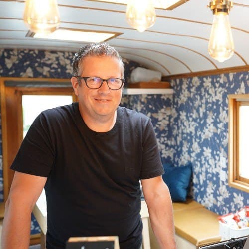 Andreas ist einer der beiden Vernetzer im Quartier.