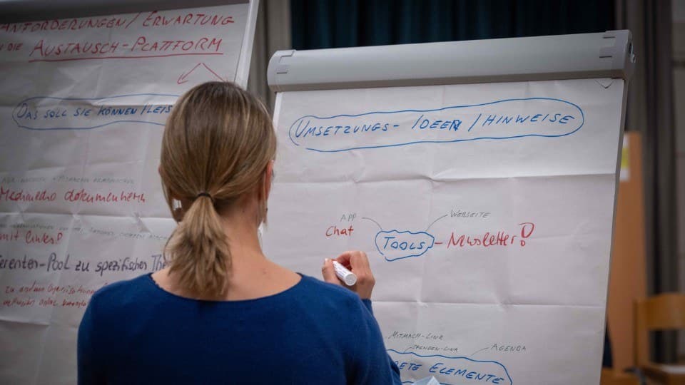 Die Arbeitsgruppe der AGK evaluierte bei einem Treffen den Einsatz einer Austausch-Plattform. Bild: zvg