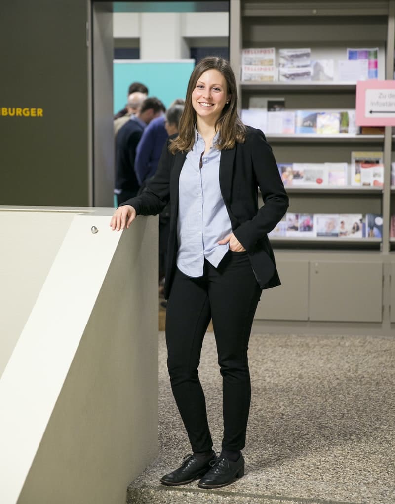 Valeria Bianco der AXA Immobilien sieht in der beUnity-App eine gelungene Kombination zwischen Webseite und App.