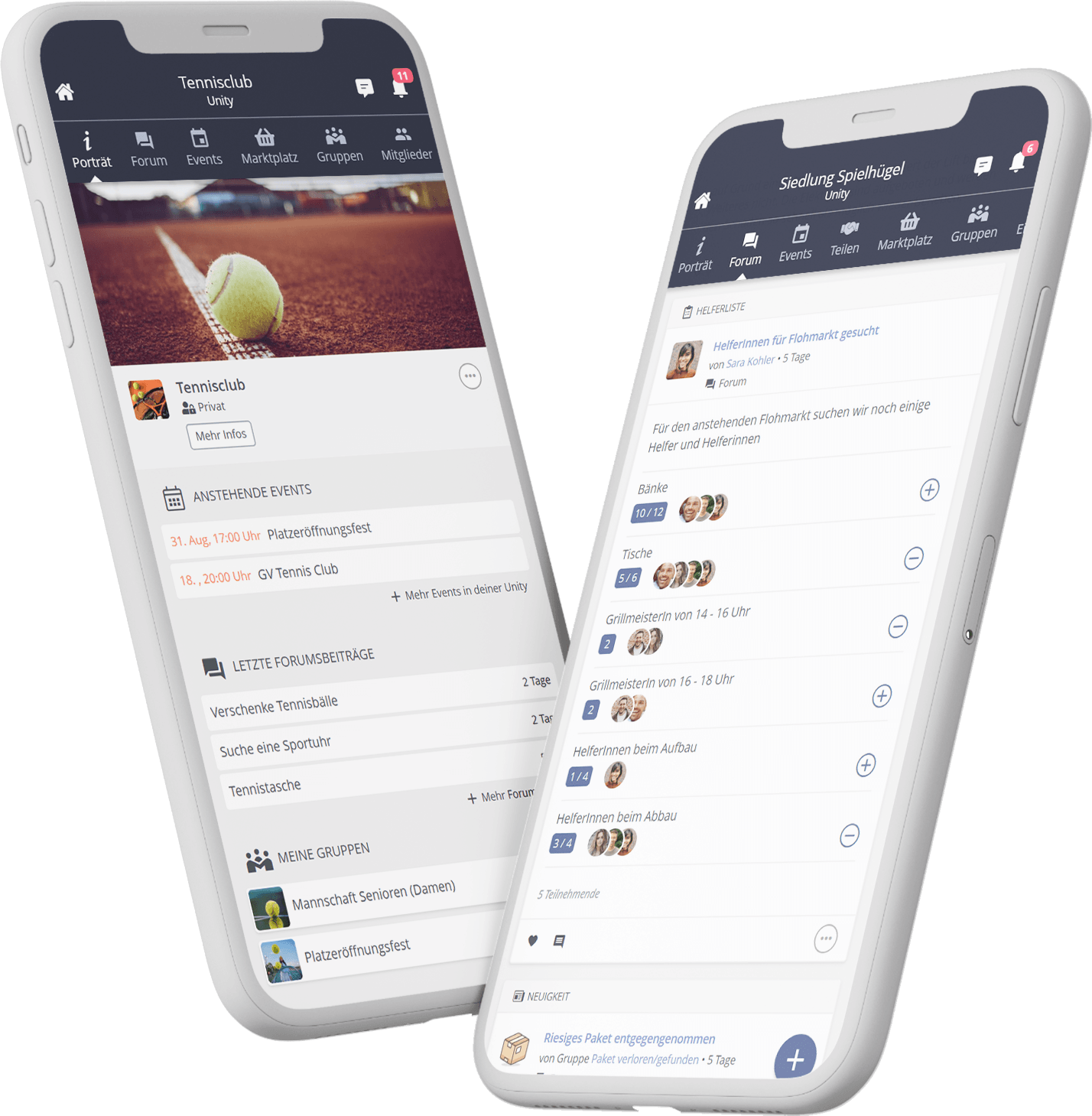 beUnity Smartphone Mockup