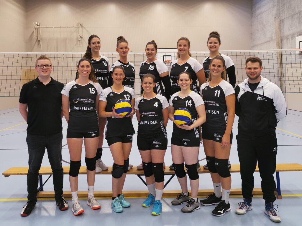 Das Volleyball Frauenteam des Stadtturnverein Wil