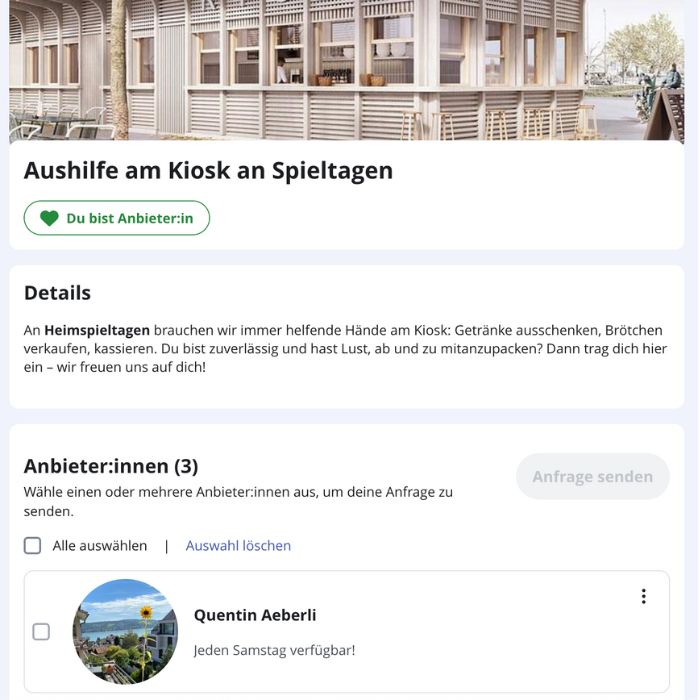 Einfach koordinieren